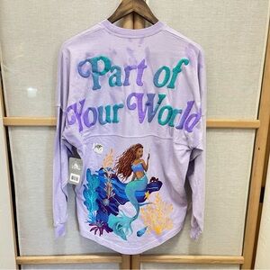 Disney Parks Spirit Jersey The Little Mermaid Ariel
Women's Size XS